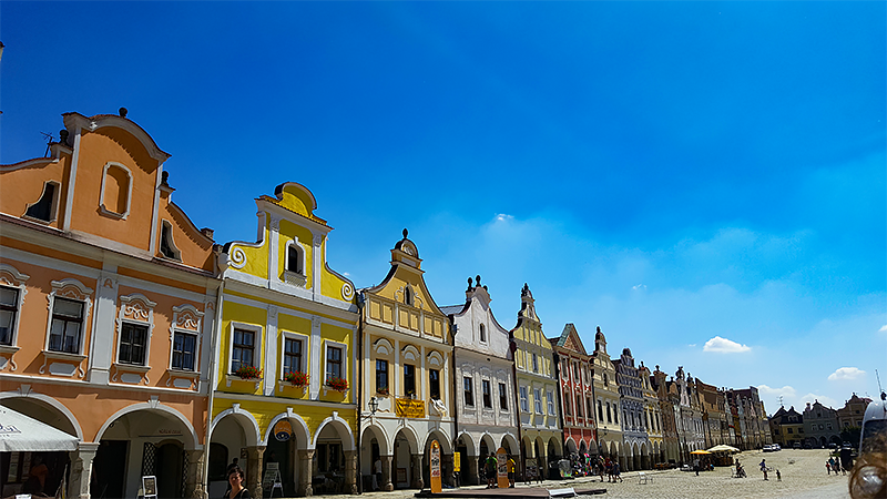 Travel with Mia - Hidden Gem Czech Republic Telc - Bhurger Houses - city in the czech republic